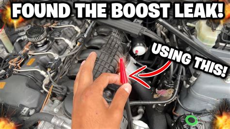 How to find a boost leak 